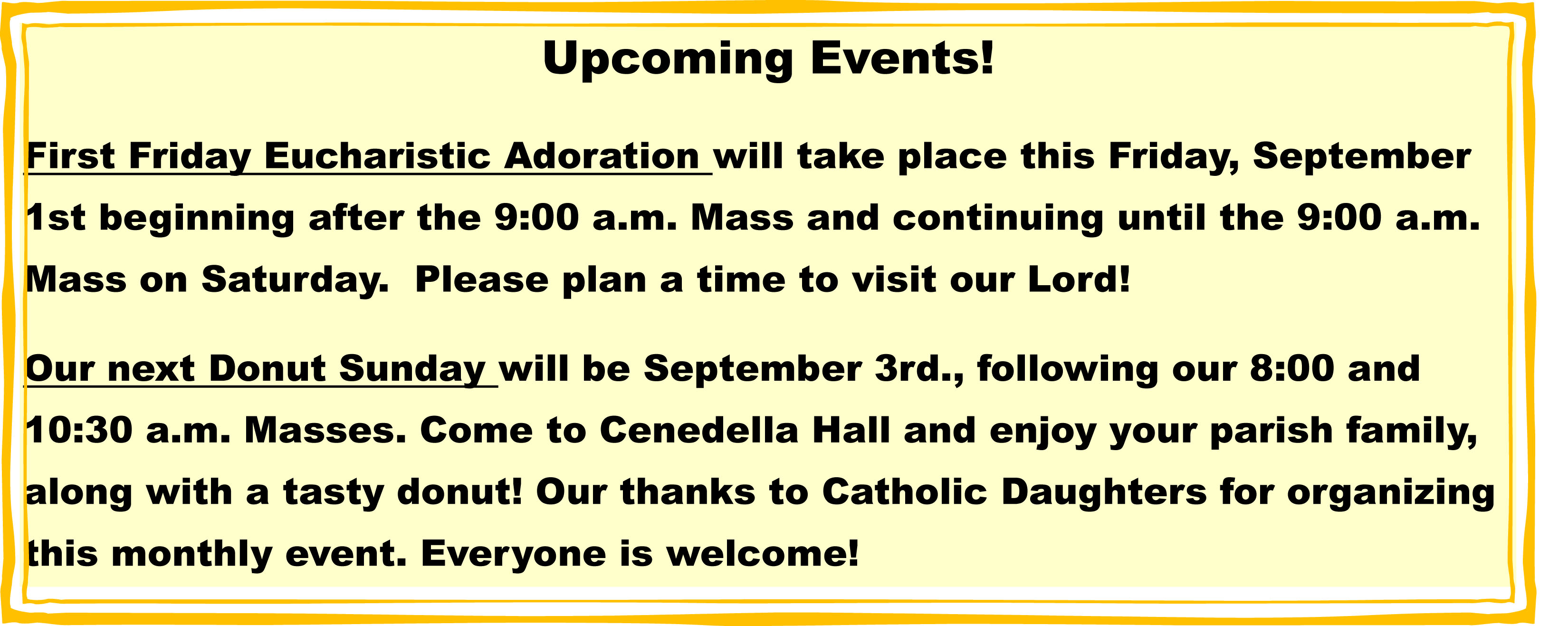 September 2023 events